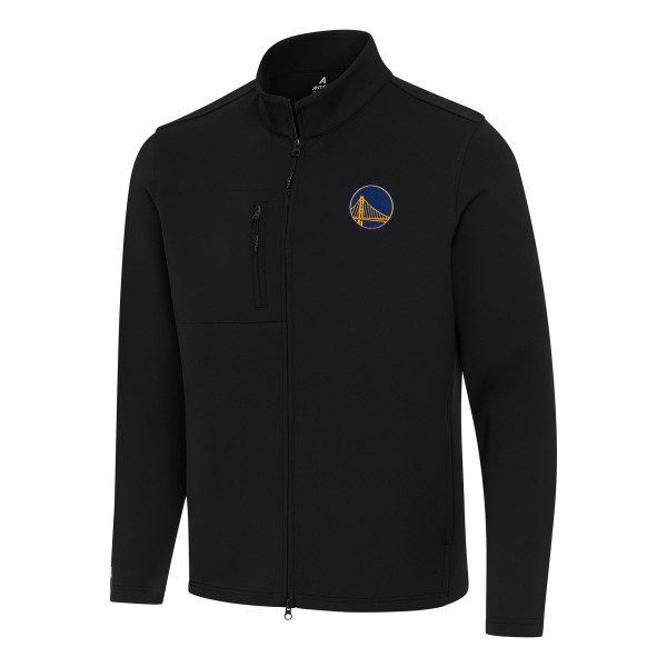 Кофта на молнии Golden State Warriors Antigua Objection Double-Peached - Black