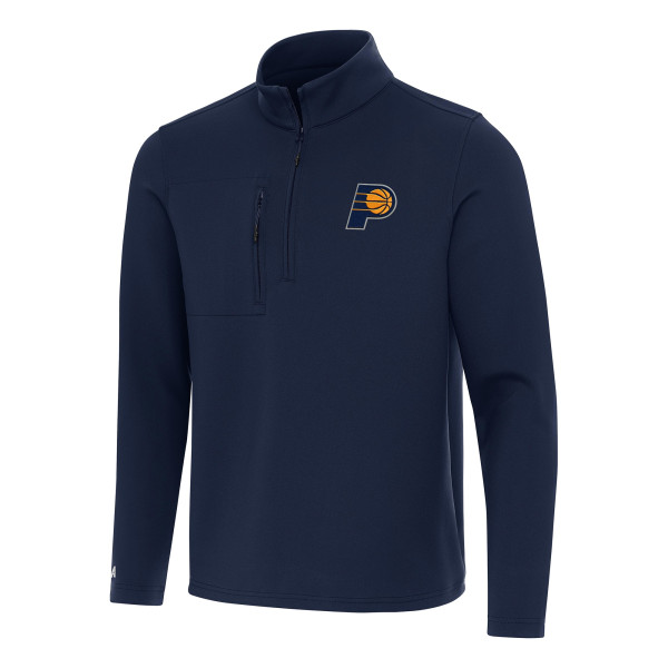 Indiana Pacers Antigua Navy Insider Quarter-Zip Top