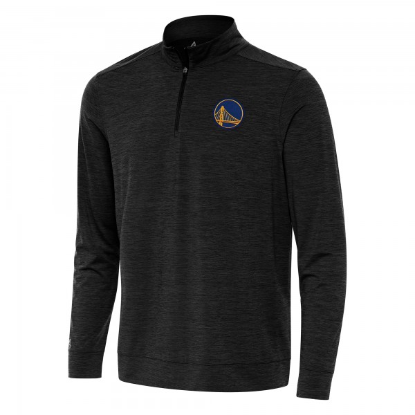 Кофта на короткой молнии Golden State Warriors Antigua Bright - Heather Black