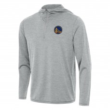 Толстовка на короткой молнии Golden State Warriors Antigua Tidy - Heather Gray