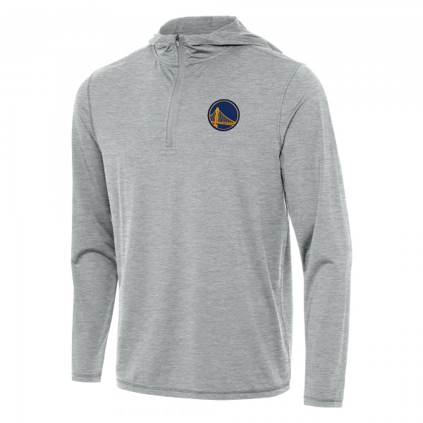 Толстовка на короткой молнии Golden State Warriors Antigua Tidy - Heather Gray