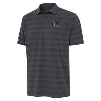 Golden State Warriors Antigua Pewter Tunnel Polo