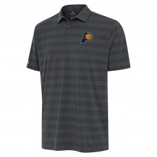 Indiana Pacers Antigua Pewter Tunnel Polo