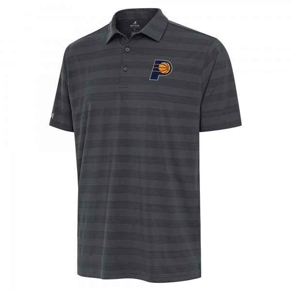 Indiana Pacers Antigua Pewter Tunnel Polo