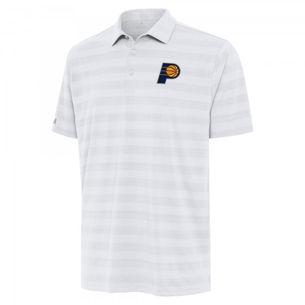Indiana Pacers Antigua White Tunnel Polo