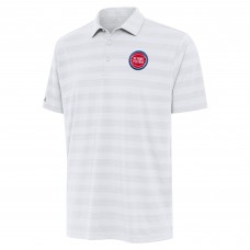 Detroit Pistons Antigua White Tunnel Polo