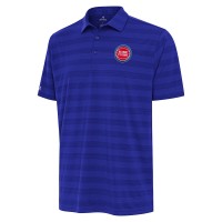 Detroit Pistons Antigua Royal Tunnel Polo