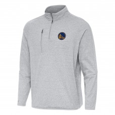 Кофта на короткой молнии Golden State Warriors Antigua Certain - Heather Gray