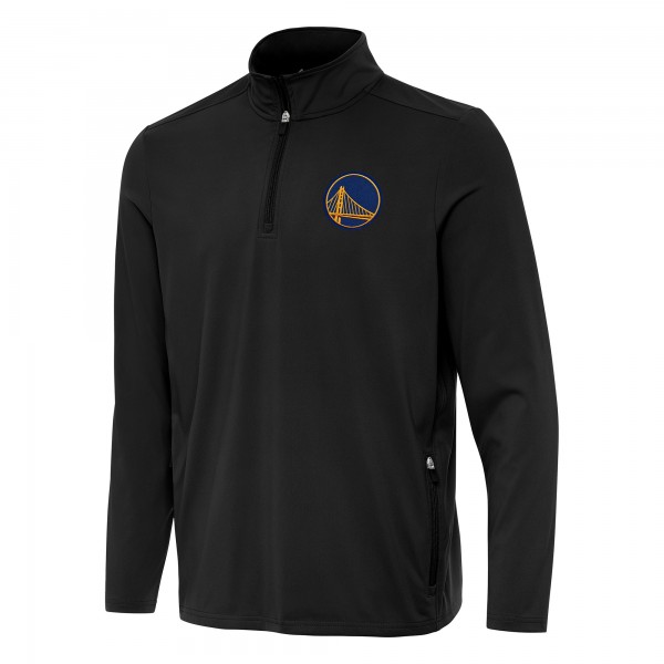 Кофта на короткой молнии Golden State Warriors Antigua Perilous - Black