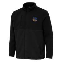 Кофта на молнии Golden State Warriors Antigua Daily Fused - Black