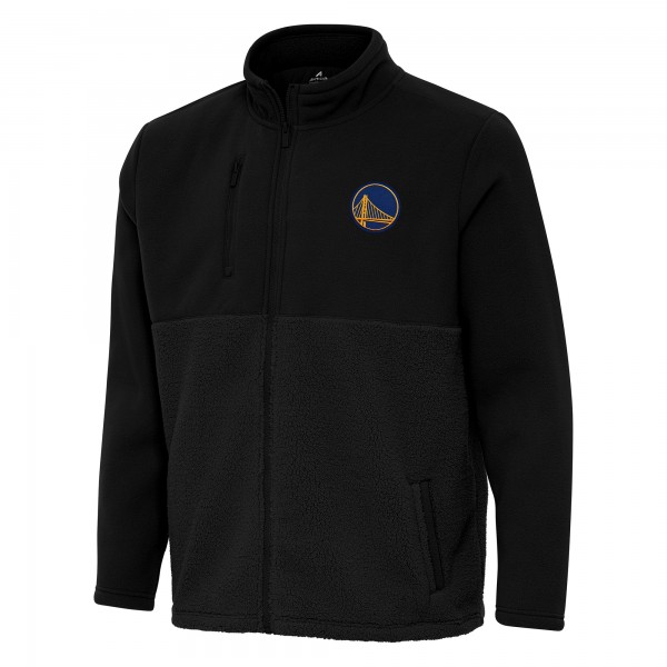 Кофта на молнии Golden State Warriors Antigua Daily Fused - Black