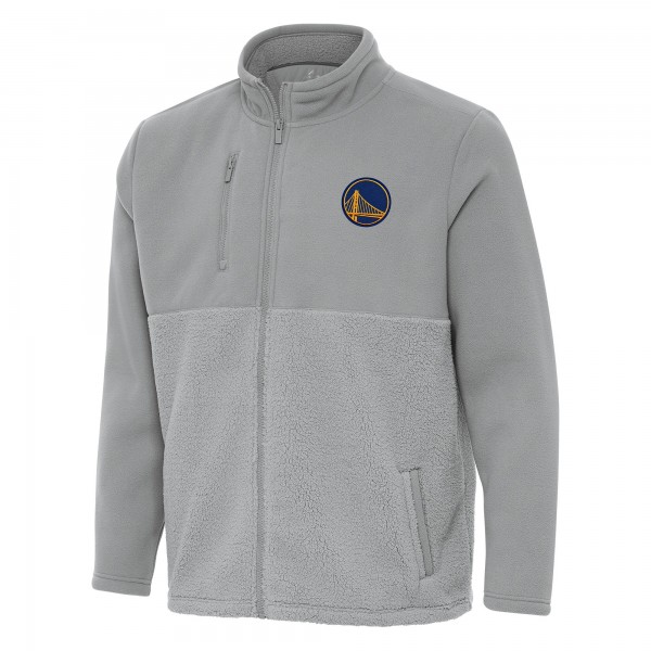 Кофта на молнии Golden State Warriors Antigua Daily Fused - Gray
