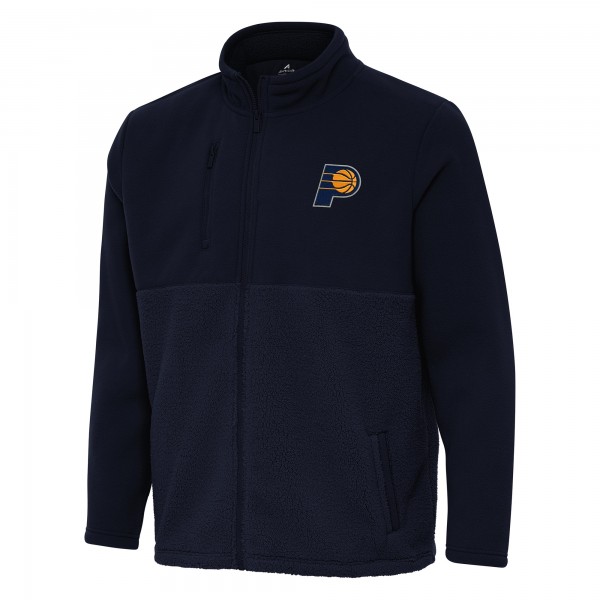 Indiana Pacers Antigua Navy Daily Fused Full-Zip Jacket
