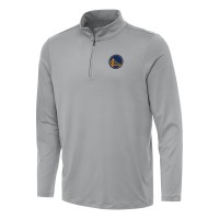 Кофта на короткой молнии Golden State Warriors Antigua Reprocess - Gray