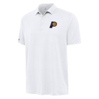 Indiana Pacers Antigua White Reprocess Polo