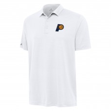Indiana Pacers Antigua White Reprocess Polo