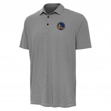 Golden State Warriors Antigua Twine Polo - Black