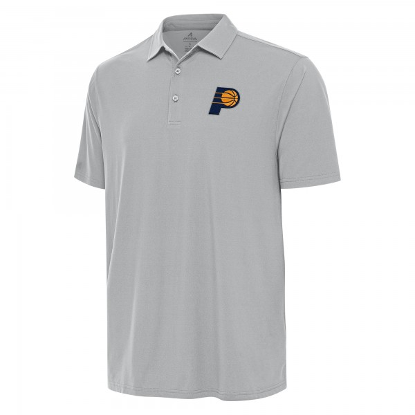 Indiana Pacers Antigua Gray Era Polo