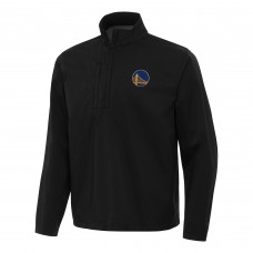 Ветровка на короткой молнии Golden State Warriors Antigua Brisk - Black