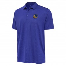 Golden State Warriors Antigua Ellipse Polo - Royal