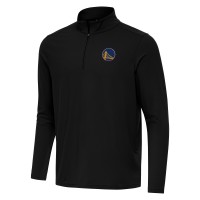 Кофта на короткой молнии Golden State Warriors Antigua Intent - Black