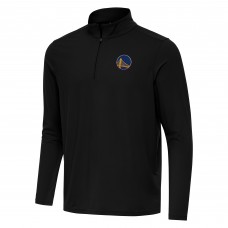 Кофта на короткой молнии Golden State Warriors Antigua Intent - Black