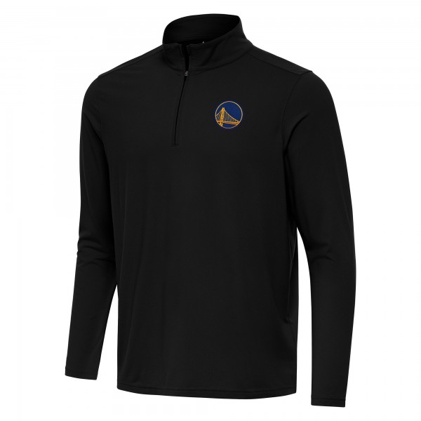 Кофта на короткой молнии Golden State Warriors Antigua Intent - Black