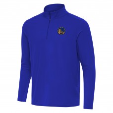 Кофта на короткой молнии Golden State Warriors Antigua Intent - Royal