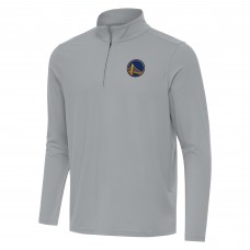 Кофта на короткой молнии Golden State Warriors Antigua Intent - Gray