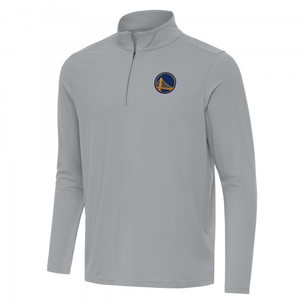 Кофта на короткой молнии Golden State Warriors Antigua Intent - Gray