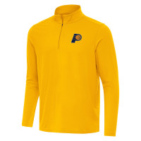 Indiana Pacers Antigua Gold Intent Quarter-Zip Top