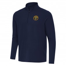 Denver Nuggets Antigua Navy Intent Quarter-Zip Top