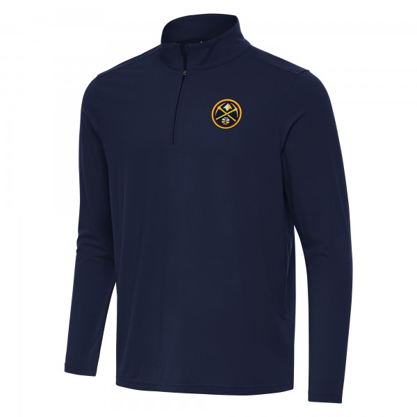 Denver Nuggets Antigua Navy Intent Quarter-Zip Top