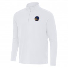 Кофта на короткой молнии Golden State Warriors Antigua Intent - White