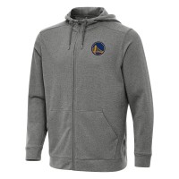 Толстовка на молнии Golden State Warriors Antigua Effortless - Heather Charcoal