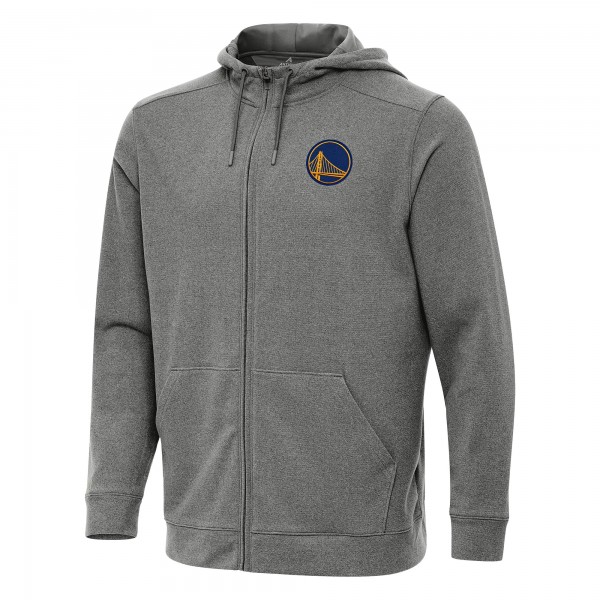 Толстовка на молнии Golden State Warriors Antigua Effortless - Heather Charcoal
