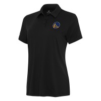 Поло Golden State Warriors Antigua Womens Reprocess - Black