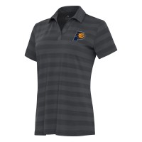 Женская Indiana Pacers Antigua Pewter Tunnel Polo