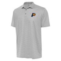 Indiana Pacers Antigua Gray/White Rings Polo