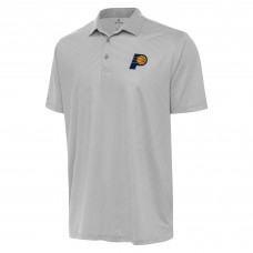 Indiana Pacers Antigua Gray/White Rings Polo