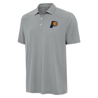 Indiana Pacers Antigua Gray Western Polo