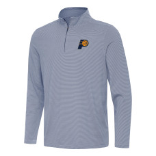 Indiana Pacers Antigua Navy Twine Quarter-Zip Top