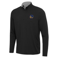 Кофта на короткой молнии Golden State Warriors Antigua Content - Black/Gray