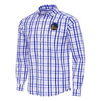 Рубашка Golden State Warriors Antigua Tending 2 - Royal/Gray