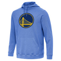 Толстовка Golden State Warriors Antigua Heather Royal Cloud