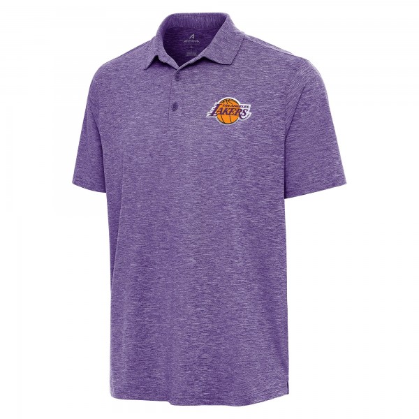 Поло Los Angeles Lakers Antigua Par 3 - Heather Purple