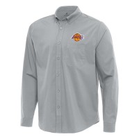 Рубашка Los Angeles Lakers Antigua Flight Woven Tri-Blend - Gray