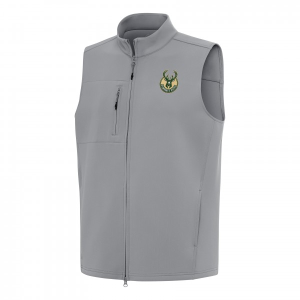 Жилетка Milwaukee Bucks Antigua Demand - Gray