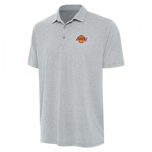 Поло Los Angeles Lakers Antigua Scheme - Heather Gray