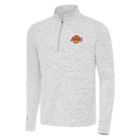 Кофта на короткой молнии Los Angeles Lakers Antigua Cause - Gray